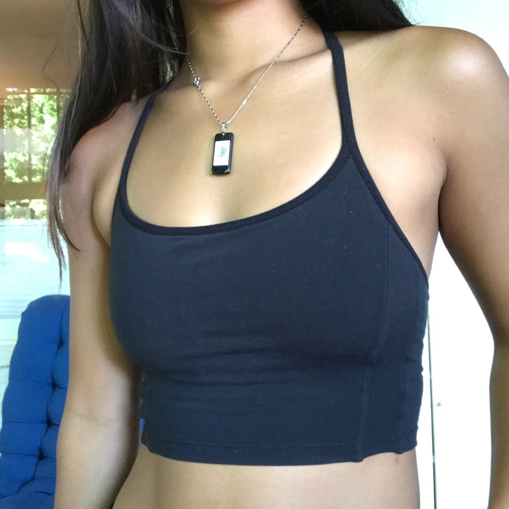 Black Strappy Athleta Bralette